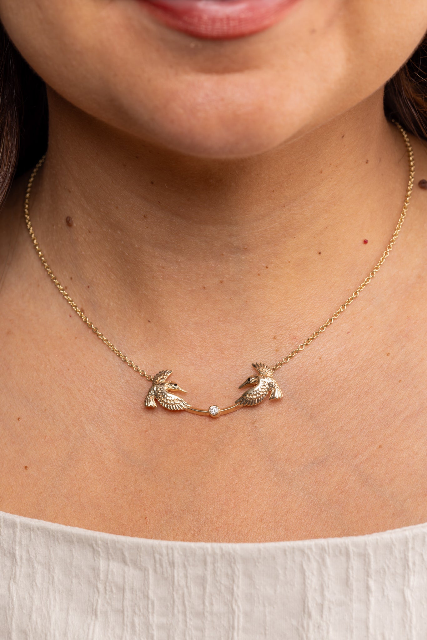 The Polished Kingfisher Necklace