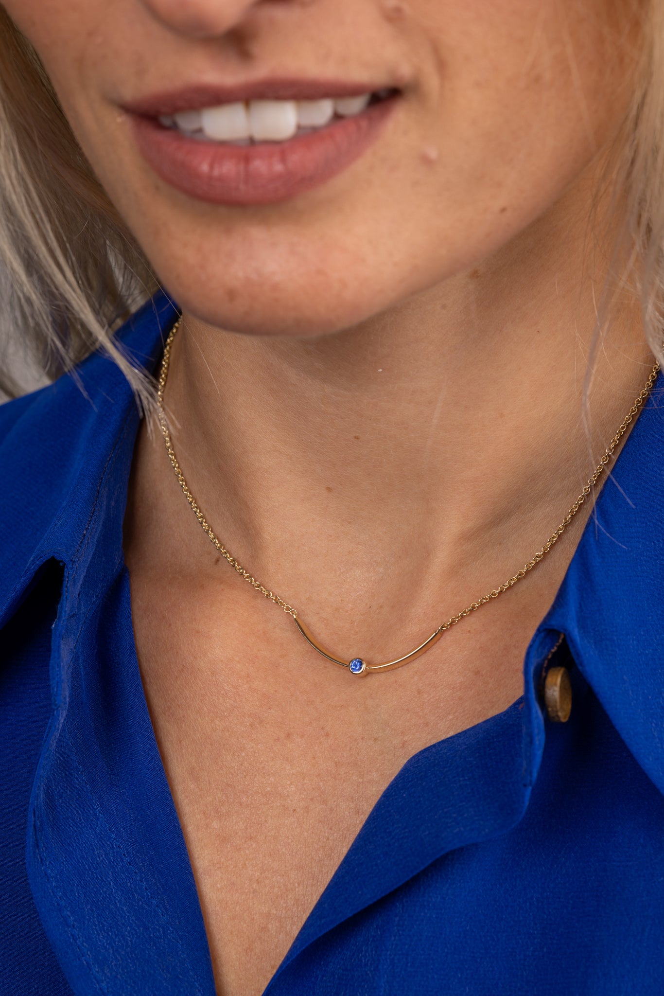 The Danièle - Sapphire Necklace