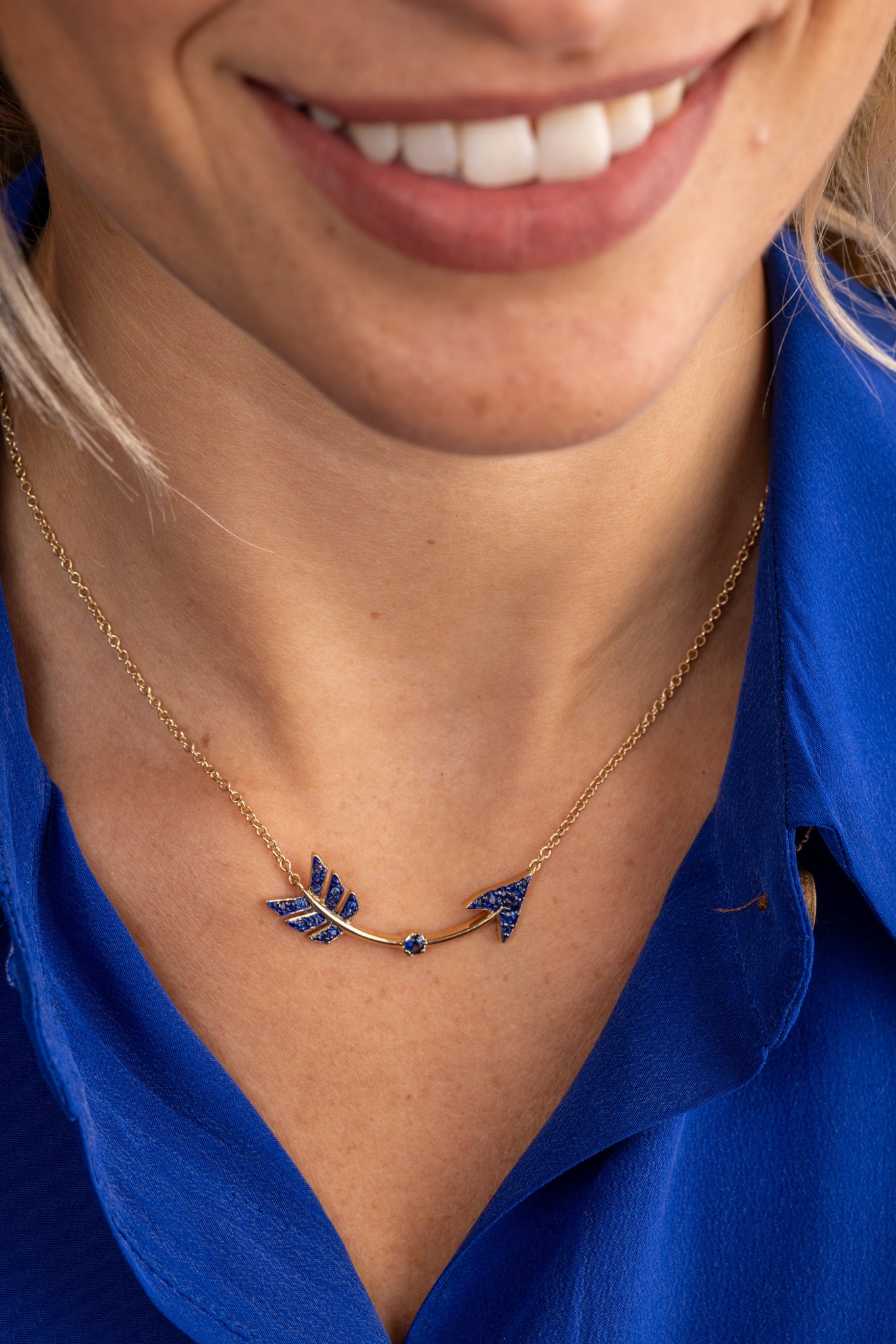 The Suzette - Sapphire Necklace